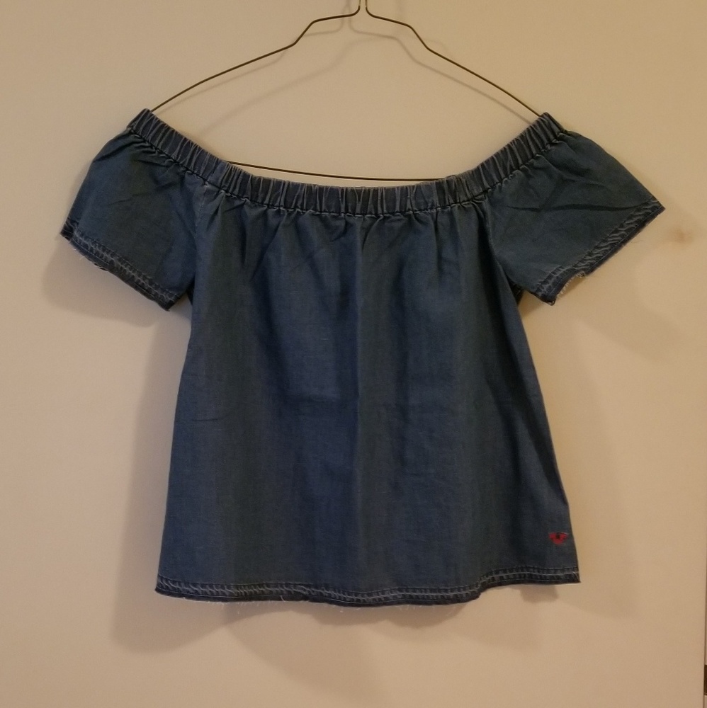 True Religion off shoulder Top